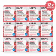 12 x HAPPI Women’s Daily Iron+ Lactoferrin