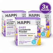 3 x HAPPI Baby Lactoferrin Powder