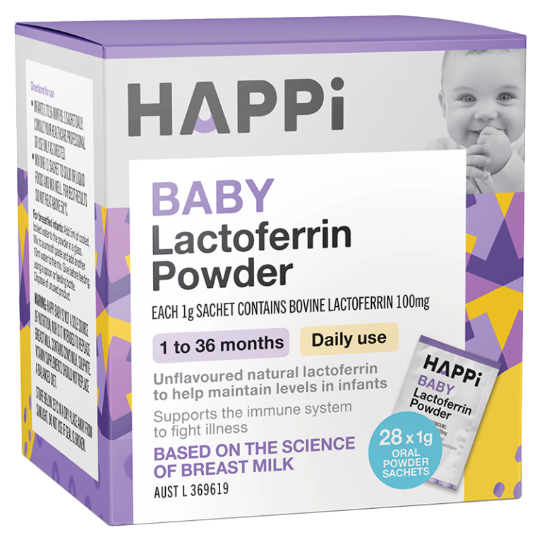 HAPPI Baby Lactoferrin Powder 28 x 1g