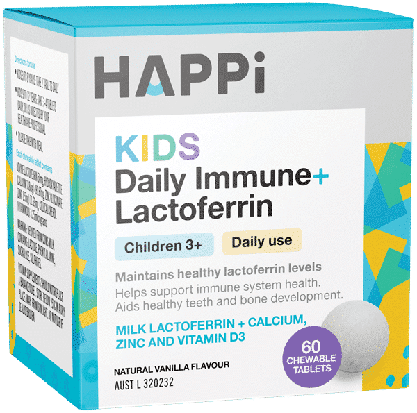 HAPPI Kids Daily Immune+ Lactoferrin