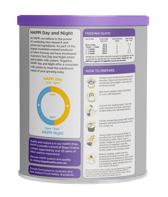 Happi Night Infant Formula Stage 1 600g